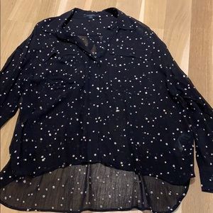 All saints sheer blouse